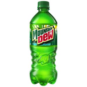 Mountain Dew. 20 Fl Oz Bottle