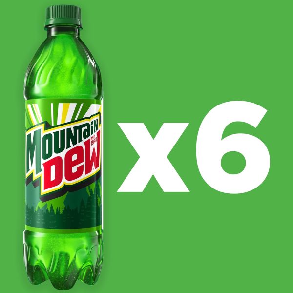 Mountain Dew. 16.9 Fl Oz Bottles. 6 Pack - Image 3