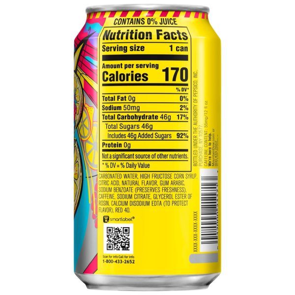 Mountain Dew Soda. Spark Raspberry Lemonade. 12 Fl Oz Cans (Pack of 12) - Image 2