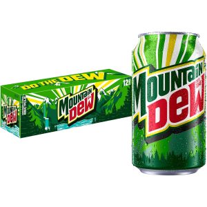 Mountain Dew Soda. 12 Fl Oz Cans (Pack of 12)