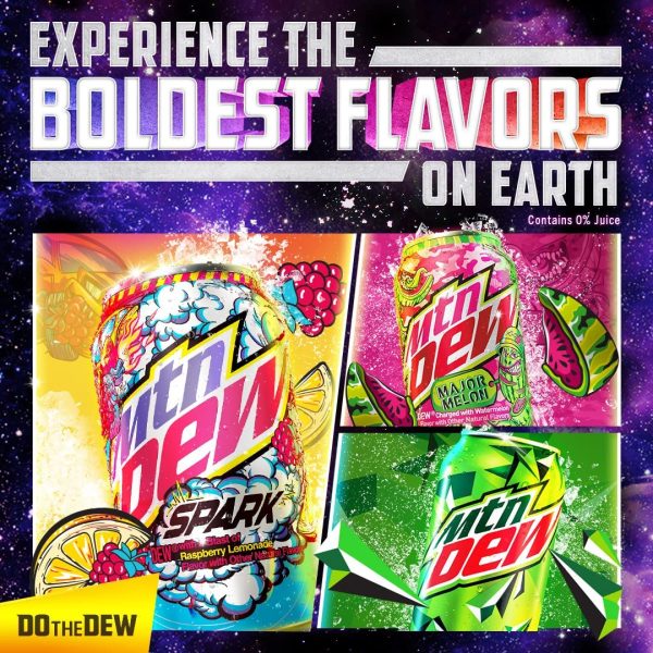 Mountain Dew Soda. Spark Raspberry Lemonade. 12 Fl Oz Cans (Pack of 12) - Image 5