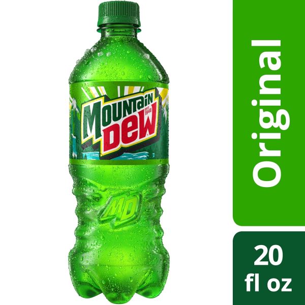 Mountain Dew. 20 Fl Oz Bottle - Image 3