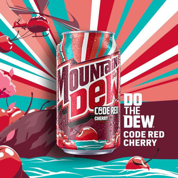 Mountain Dew Code Red Cherry. 12 Fl Oz Cans (Pack of 12) - Image 5