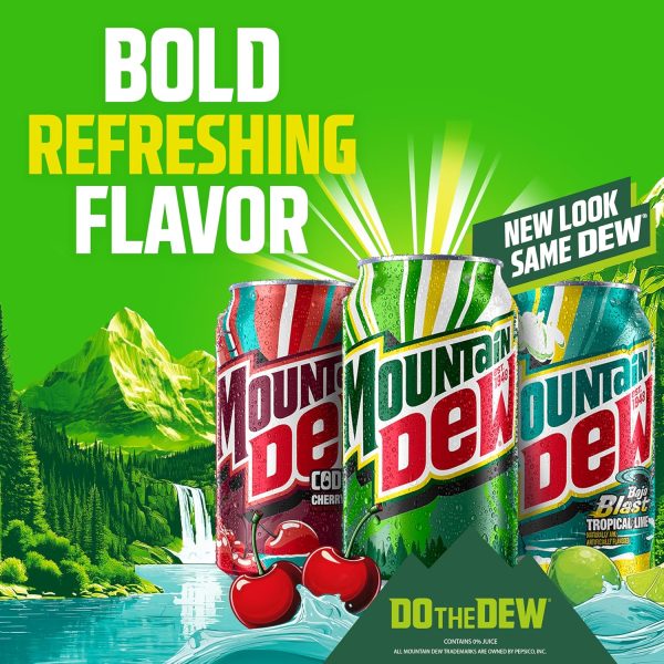 Mountain Dew Code Red Cherry. 12 Fl Oz Cans (Pack of 12) - Image 6